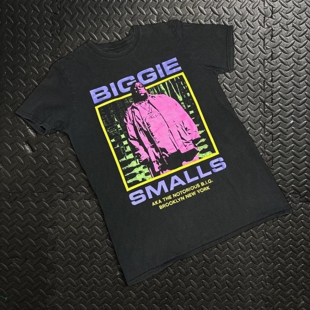 Super tuff Biggie Smalls black tee
